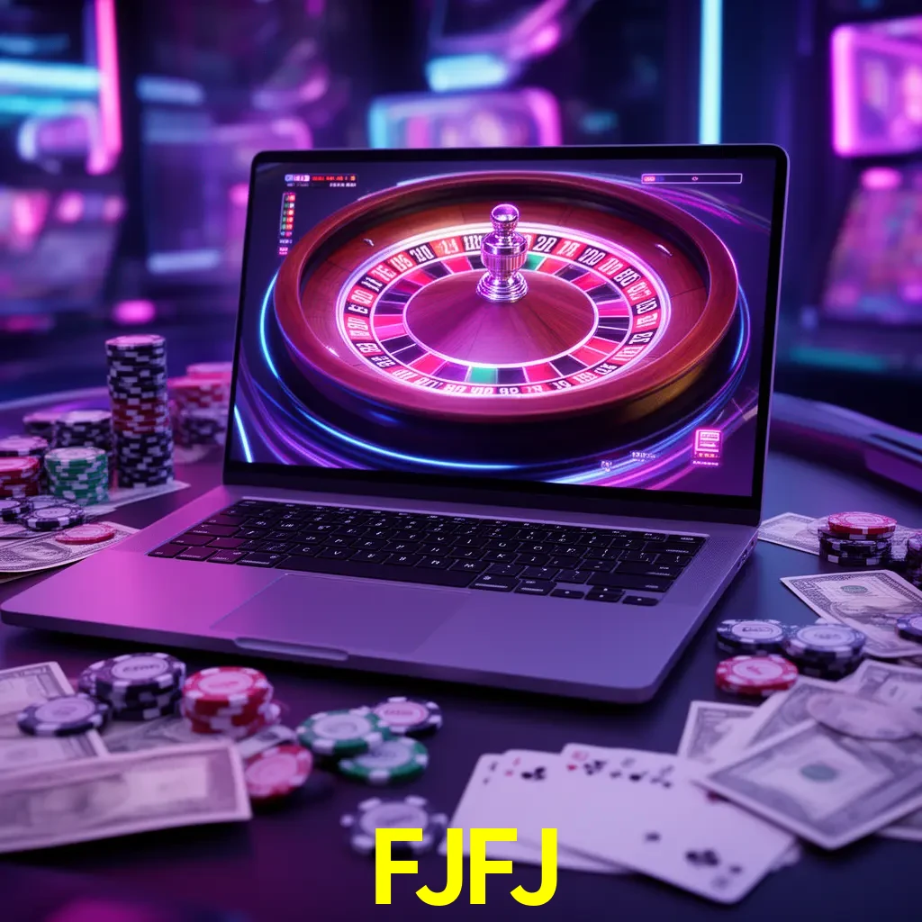 Centro móvil FJFJ con casino, cajero, bonos, app y acceso de cuenta para México